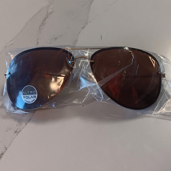 TIFOSI Aviator ALTRO Sunglasses Polarized Unisex NEW - Picture 2 of 7